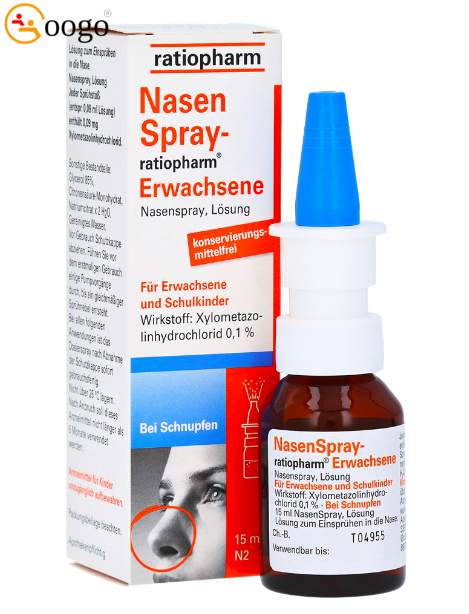 Nasal Spray ratiopharm adults (preservative-free) 15 ml, N2